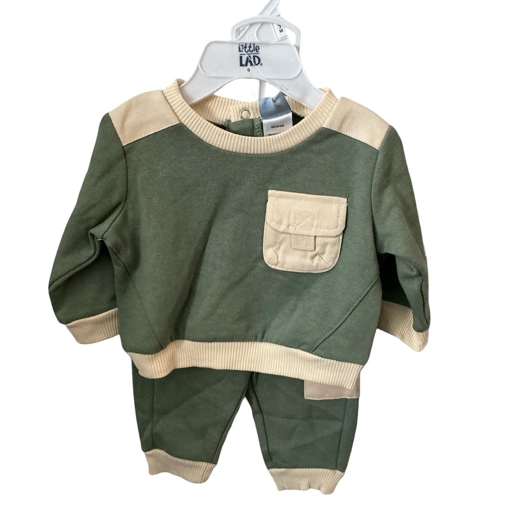 Little Lad Boys Matching Outfit 0-3 months NEW